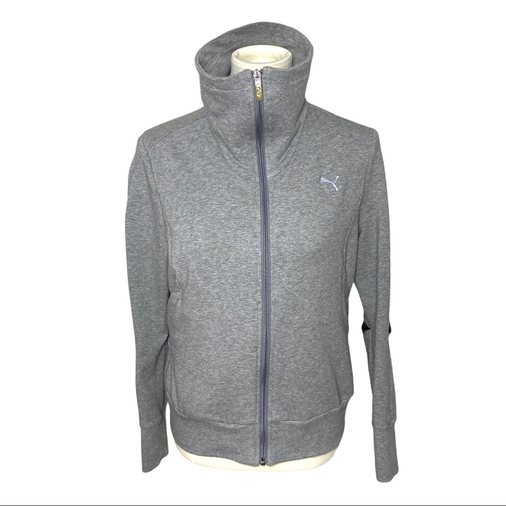 Puma Full Zip Up Gray